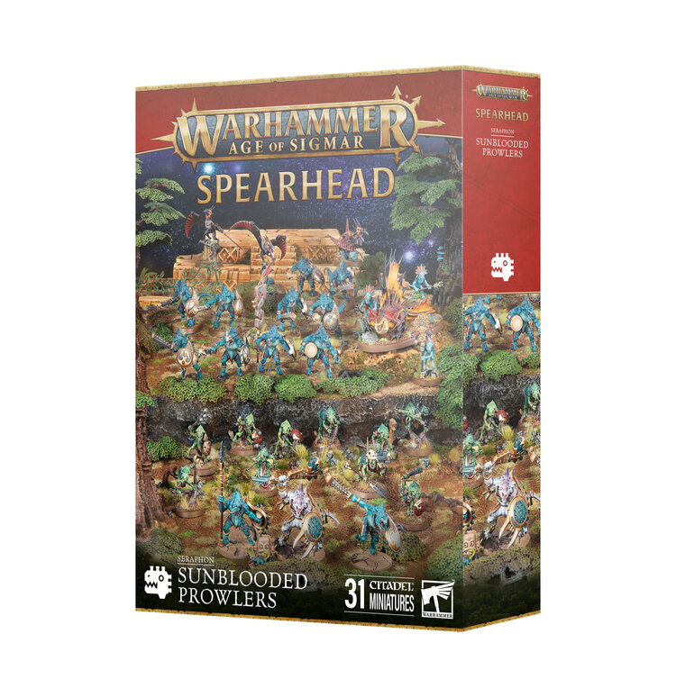 Games Workshop Warhammer Warhammer Age of Sigmar - Spearhead: Seraphon - Sunblooded Prowlers