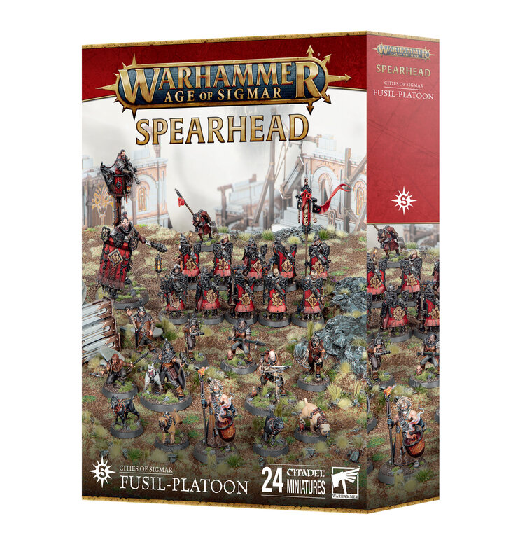 Games Workshop Warhammer Warhammer Age of Sigmar - Spearhead: Cities of Sigmar - Fusil-Platoon