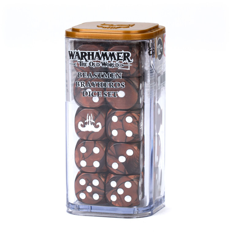 Games Workshop Warhammer Warhammer The Old World - Dice Set: Beastmen Brayherds