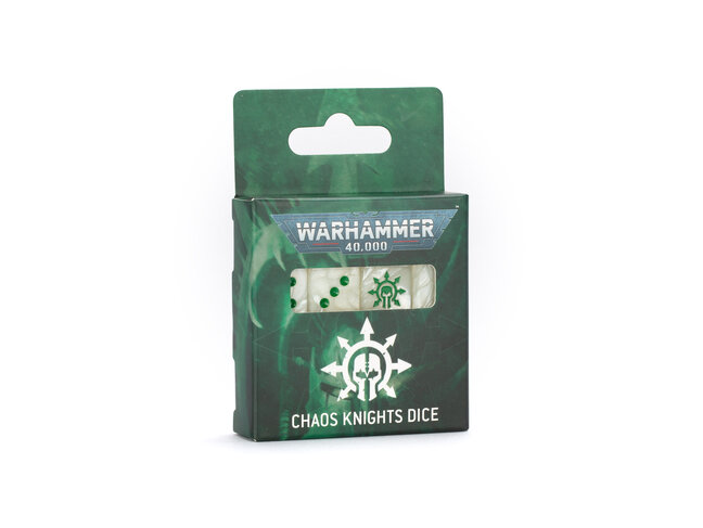 Games Workshop Warhammer Dice Set: Chaos Knights