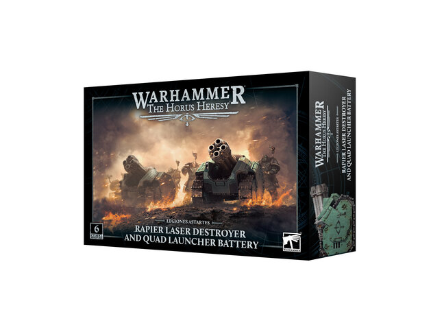 Games Workshop Warhammer Legiones Astartes: Rapier Laser Destroyer and Quad Launcher Battery