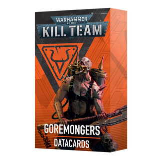 Games Workshop Kill Team: Datacards - Goremongers (en)