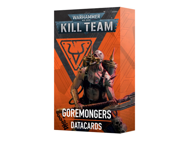 Games Workshop Warhammer Kill Team: Datacards - Goremongers (en)