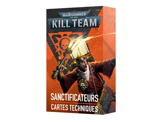 Games Workshop Warhammer Kill Team: Datacards - Sanctifiers (fr)