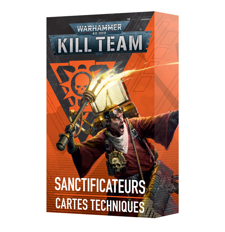Games Workshop Warhammer Warhammer 40000 - Kill Team: Datacards - Sanctifiers (fr)