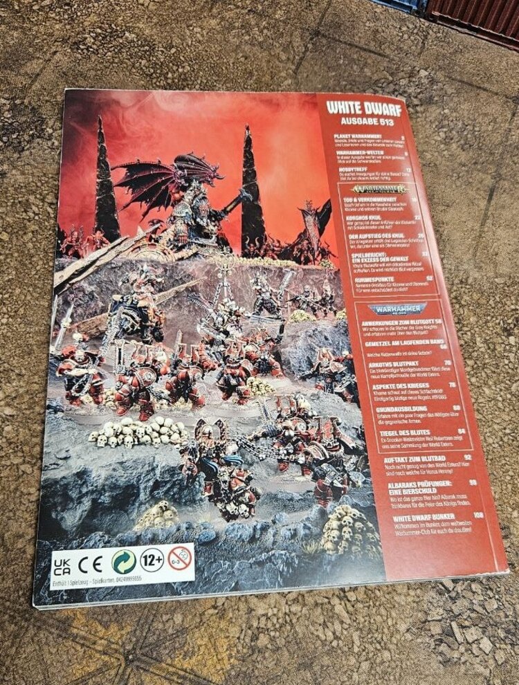 Games Workshop Warhammer Warhammer: White Dwarf - Ausgabe 513 (de)
