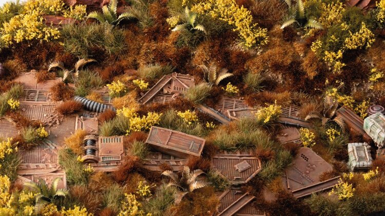 Gamers Grass Gamers Grass: Grass Tufts - Broom Flowers