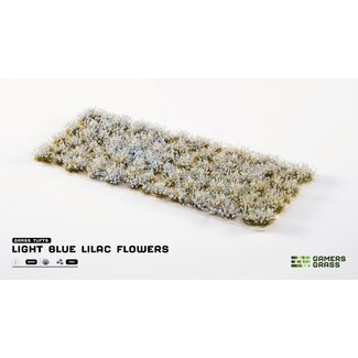 Gamers Grass Light Blue Lilac Flowers