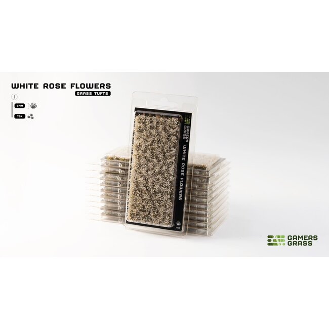 Gamers Grass Gamers Grass: Grass Tufts - White Rose Flowers
