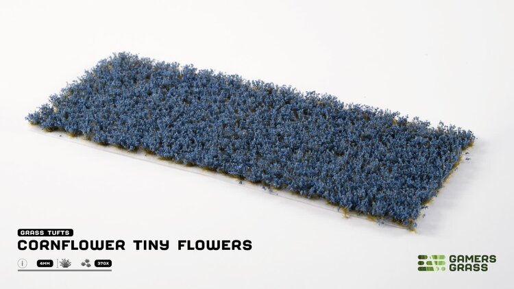 Gamers Grass Gamers Grass: Grass Tufts - Cornflower Tiny Flowers
