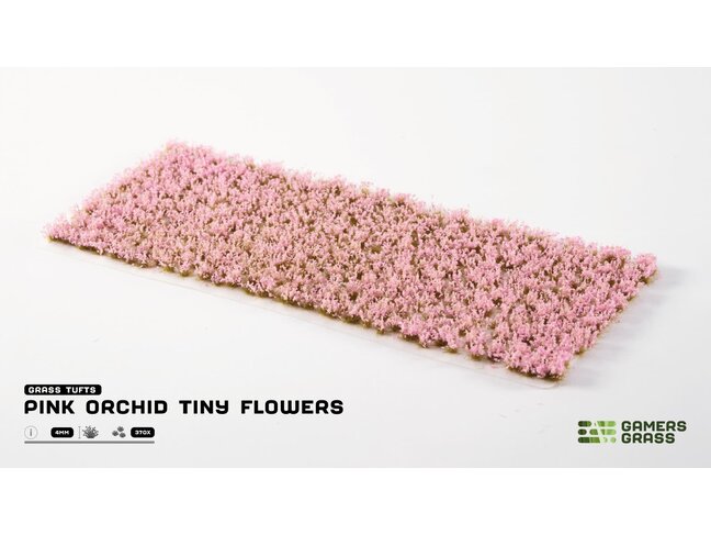 Gamers Grass Pink Orchid Tiny Flowers