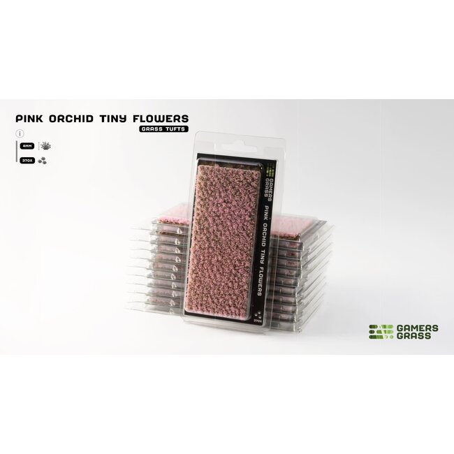 Gamers Grass Gamers Grass: Grass Tufts - Pink Orchid Tiny Flowers