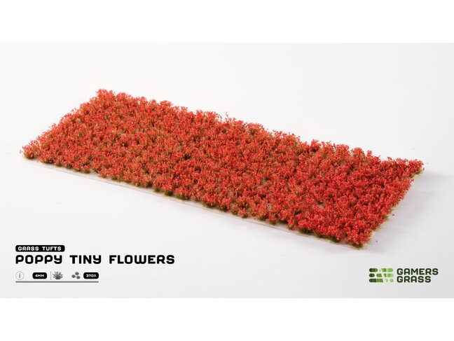 Gamers Grass Poppy Tiny Flowers