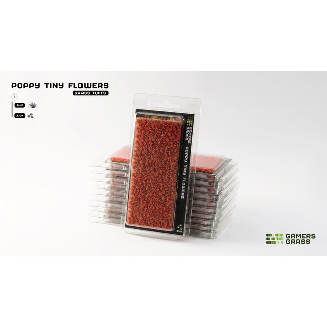 Gamers Grass Gamers Grass: Grass Tufts - Poppy Tiny Flowers