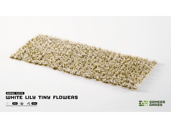Gamers Grass White Lily Tiny Flowers