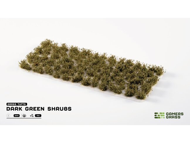 Gamers Grass Dark Green Shrubs