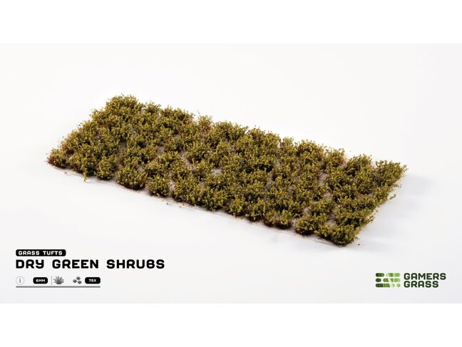 Gamers Grass Dry Green Shrubs