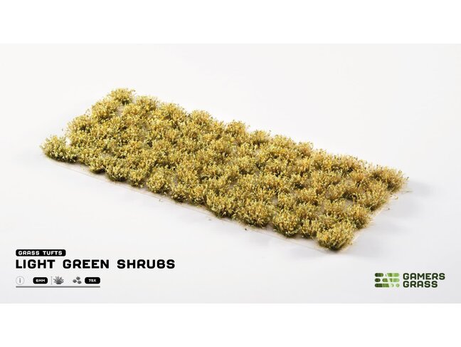 Gamers Grass Light Green Shrubs