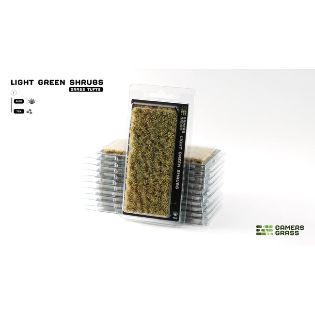 Gamers Grass Gamers Grass: Grass Tufts - Light Green Shrubs