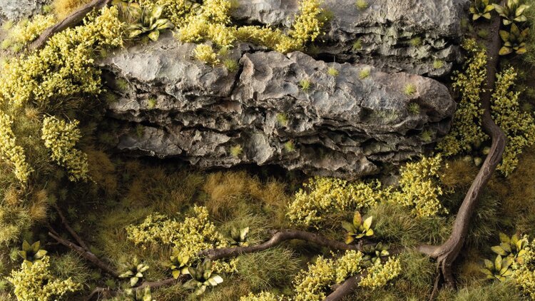 Gamers Grass Gamers Grass: Grass Tufts - Light Green Shrubs