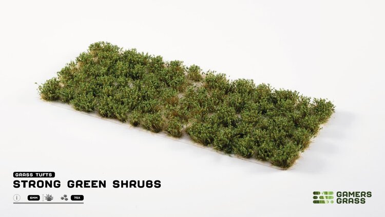 Gamers Grass Gamers Grass: Grass Tufts - Strong Green Shrubs