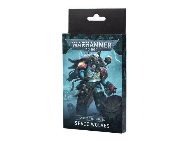 Games Workshop Warhammer Datasheet Cards: Space Wolves (fr)