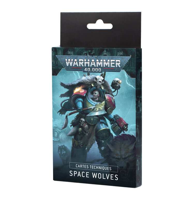 Games Workshop Warhammer Warhammer 40000 - Datasheet Cards: Space Wolves (fr)