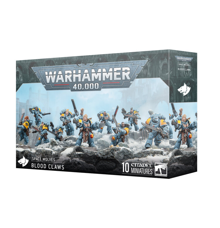 Games Workshop Warhammer Warhammer 40000 - Space Wolves: Blood Claws