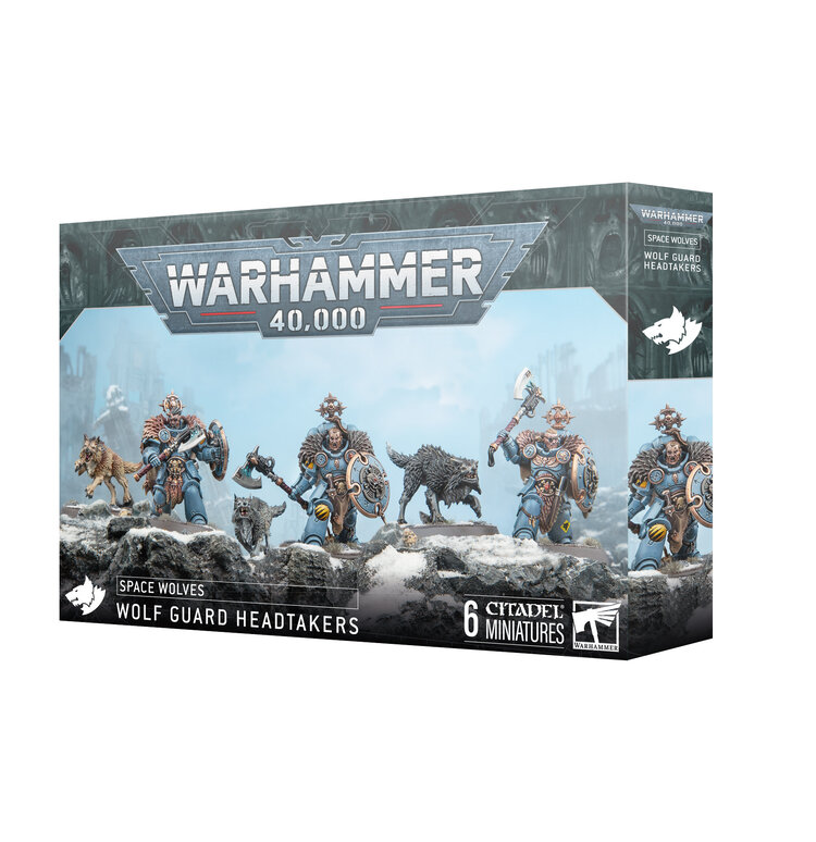 Games Workshop Warhammer Warhammer 40000 - Space Wolves: Wolf Guard Headtakers