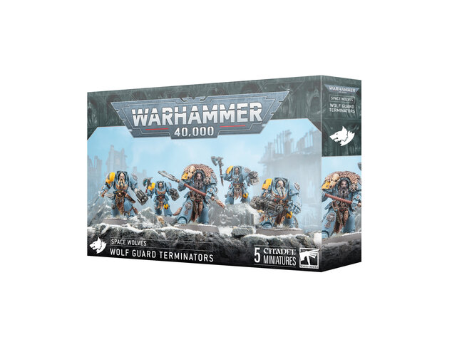 Games Workshop Warhammer Space Wolves: Wolf Guard Terminators
