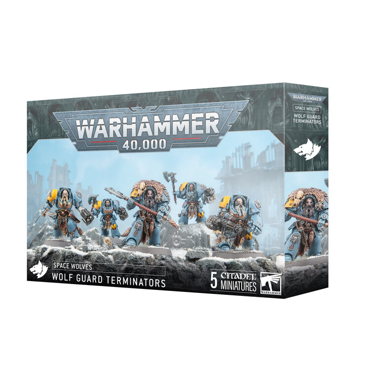 Games Workshop Warhammer Warhammer 40000 - Space Wolves: Wolf Guard Terminators