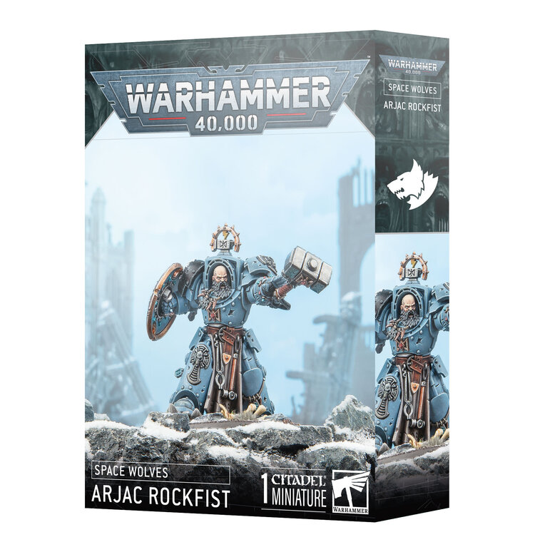 Games Workshop Warhammer Warhammer 40000 - Space Wolves: Arjac Rockfist