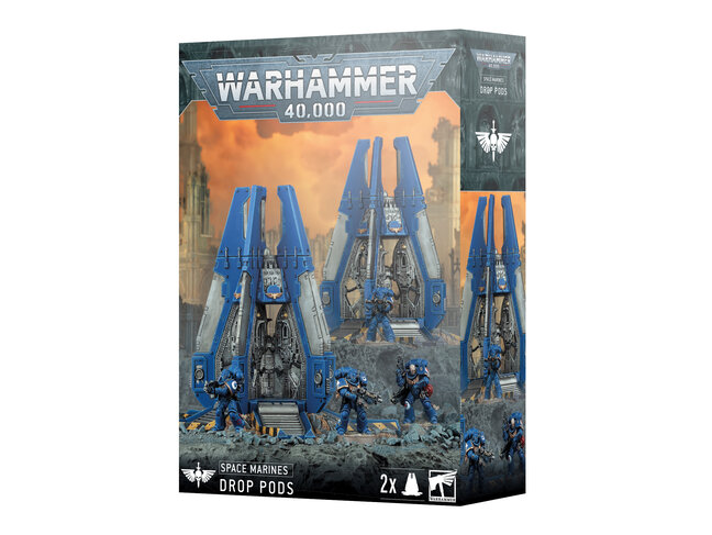 Games Workshop Warhammer Space Marines: Drop Pods