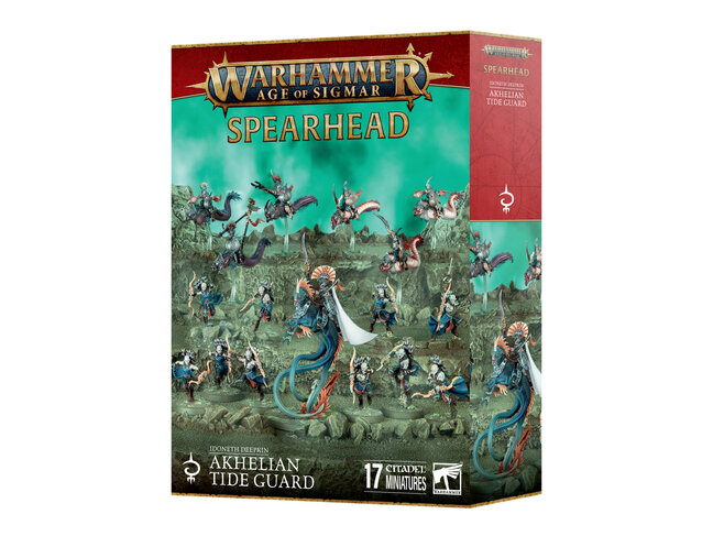 Games Workshop Warhammer Spearhead: Idoneth Deepkin - Akhelian Tide Guard