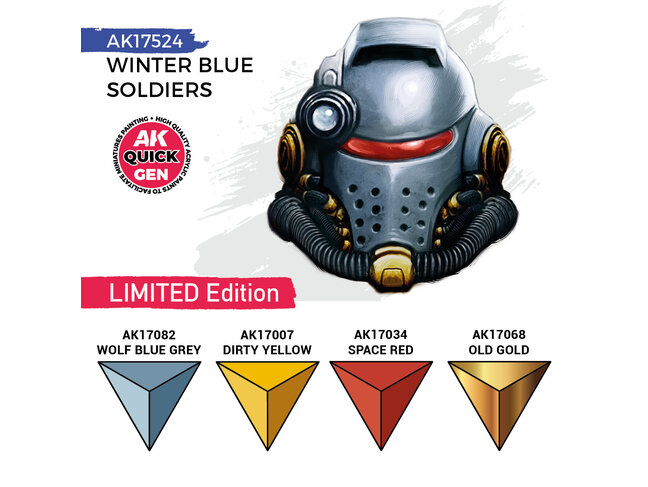 AK Interactive Quick Gen Set - Winter Blue Soldiers