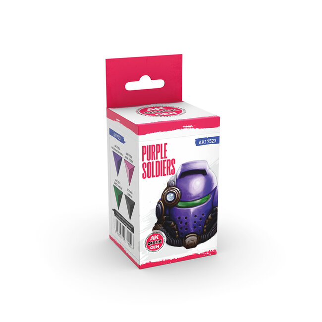 AK Interactive AK Interactive: Quick Gen Set - Purple Soldiers