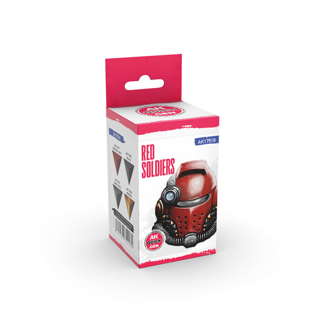 AK Interactive AK Interactive: Quick Gen Set - Red Soldiers