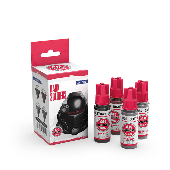 AK Interactive AK Interactive: Quick Gen Set - Dark Soldiers