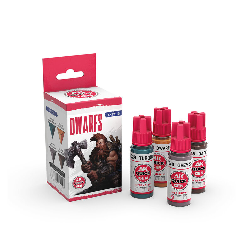 AK Interactive AK Interactive: Quick Gen Set - Dwarfs
