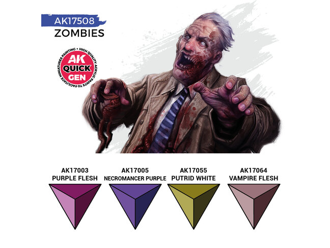AK Interactive Quick Gen Set - Zombies