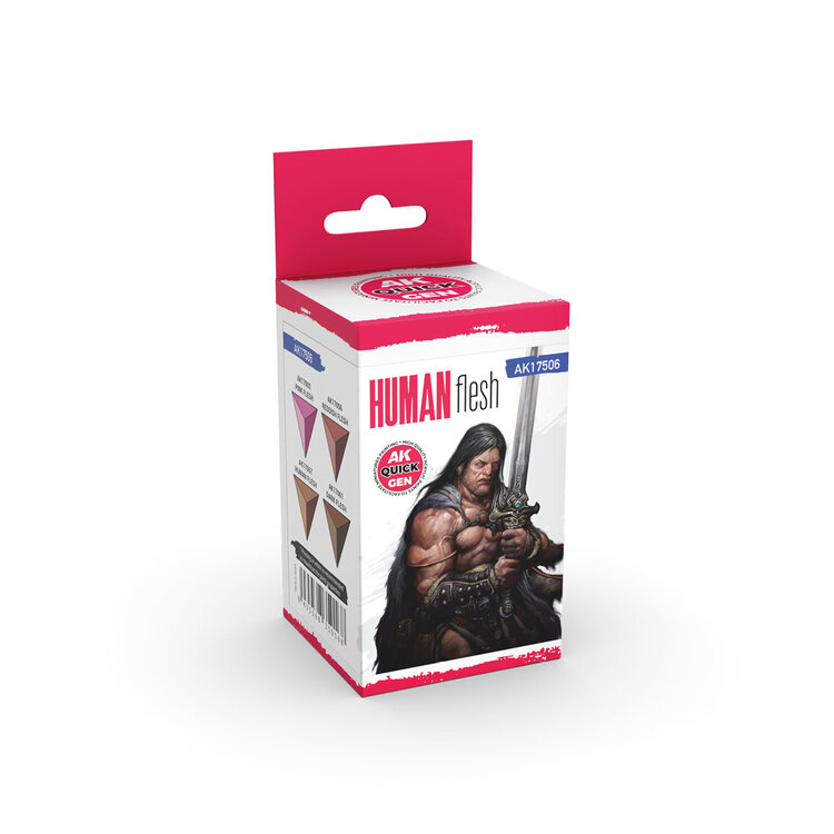 AK Interactive AK Interactive: Quick Gen Set - Human Flesh