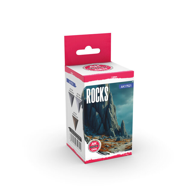 AK Interactive AK Interactive: Quick Gen Set - Rocks