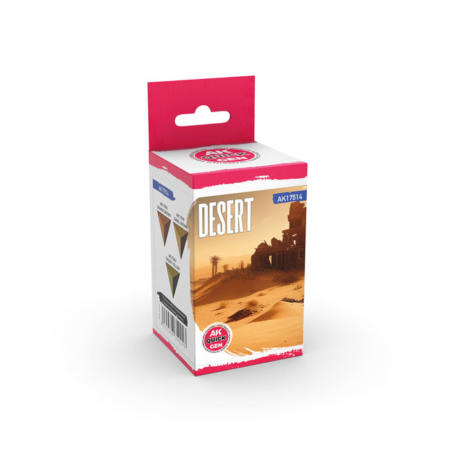 AK Interactive AK Interactive: Quick Gen Set - Desert