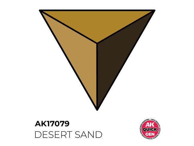 AK Interactive Quick Gen Color - Desert Sand