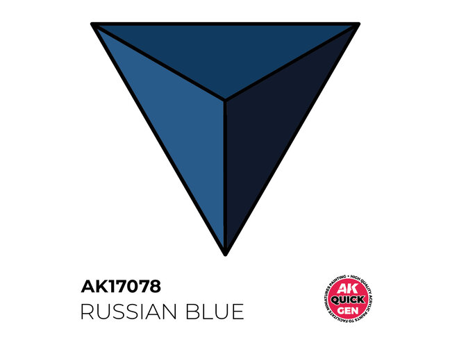 AK Interactive Quick Gen Color - Russian Blue