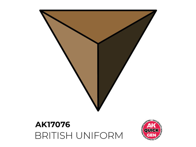 AK Interactive Quick Gen Color - British Uniform