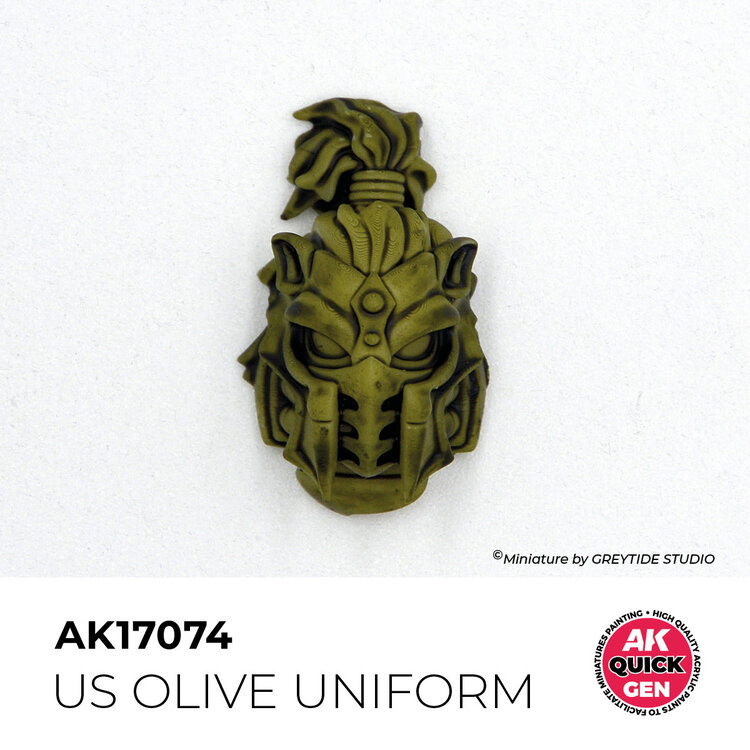 AK Interactive AK Interactive: Quick Gen Color - Military - US Olive Uniform