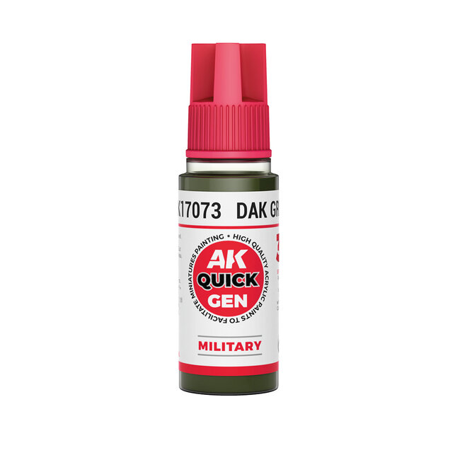 AK Interactive AK Interactive: Quick Gen Color - Military - Dark Green