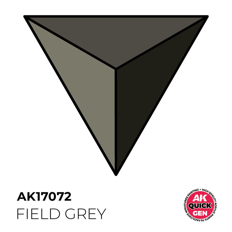 AK Interactive AK Interactive: Quick Gen Color - Military - Field Grey