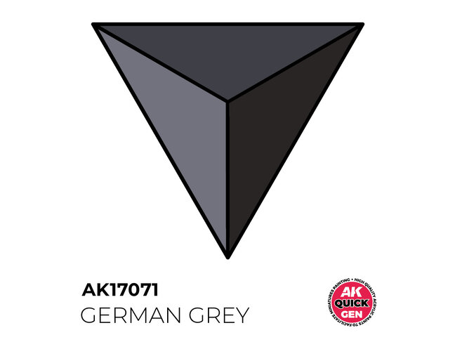 AK Interactive Quick Gen Color - German Grey